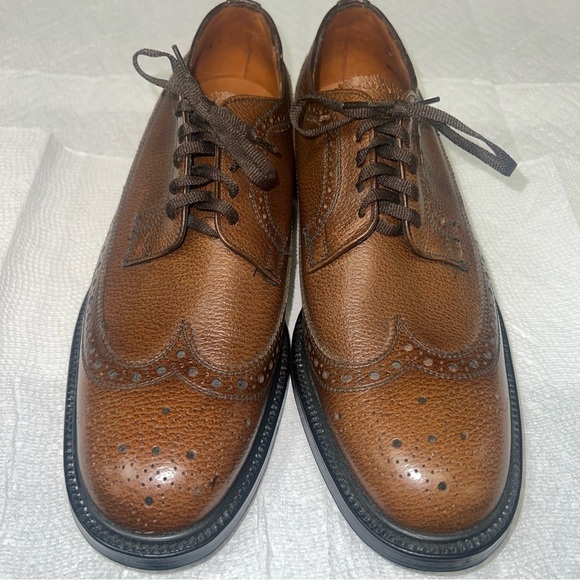 Brown Wingtip Oxfords by Kaufmann’s Size 9.5M - Picture 3 of 12
